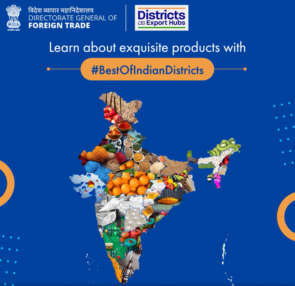 Districts as Export Hubs: A Government of India Initiative 